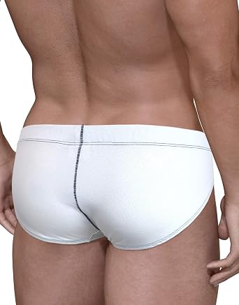 Wildmant Stitch Big Boy Pouch Brief White