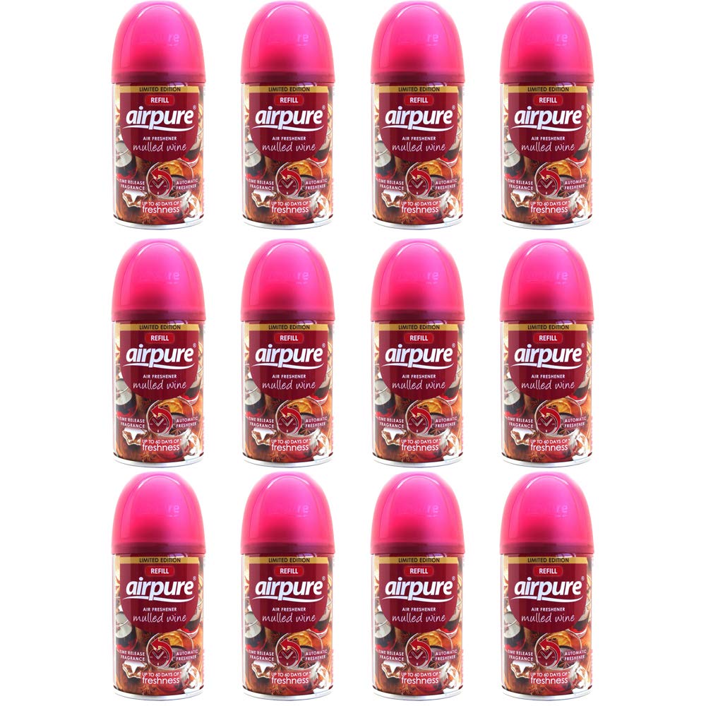 airpure FRESHMATIC AUTOMATIC SPRAY REFILLS 250ML MULLED WINE