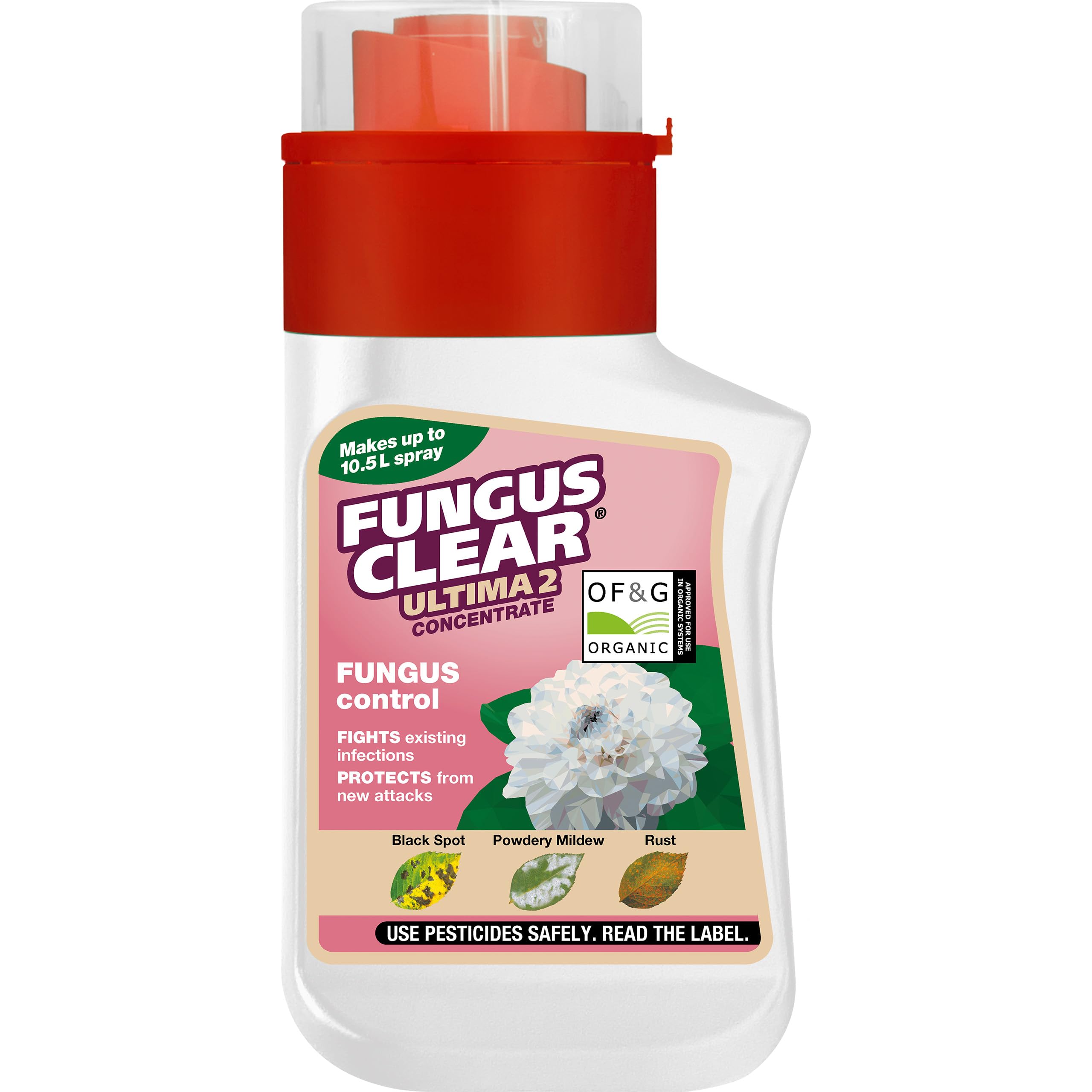 Fungus Clear Ultima2 Plant Concentrate Black Spot Rust Mildew Killer 210Ml from B&Q