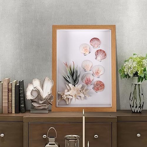 Miniatura 5 de PPCLION 45 piezas de concha de vieira pequeña para decoración de manualidades, pequeñas conchas marinas para decoración del hogar, fiesta temática