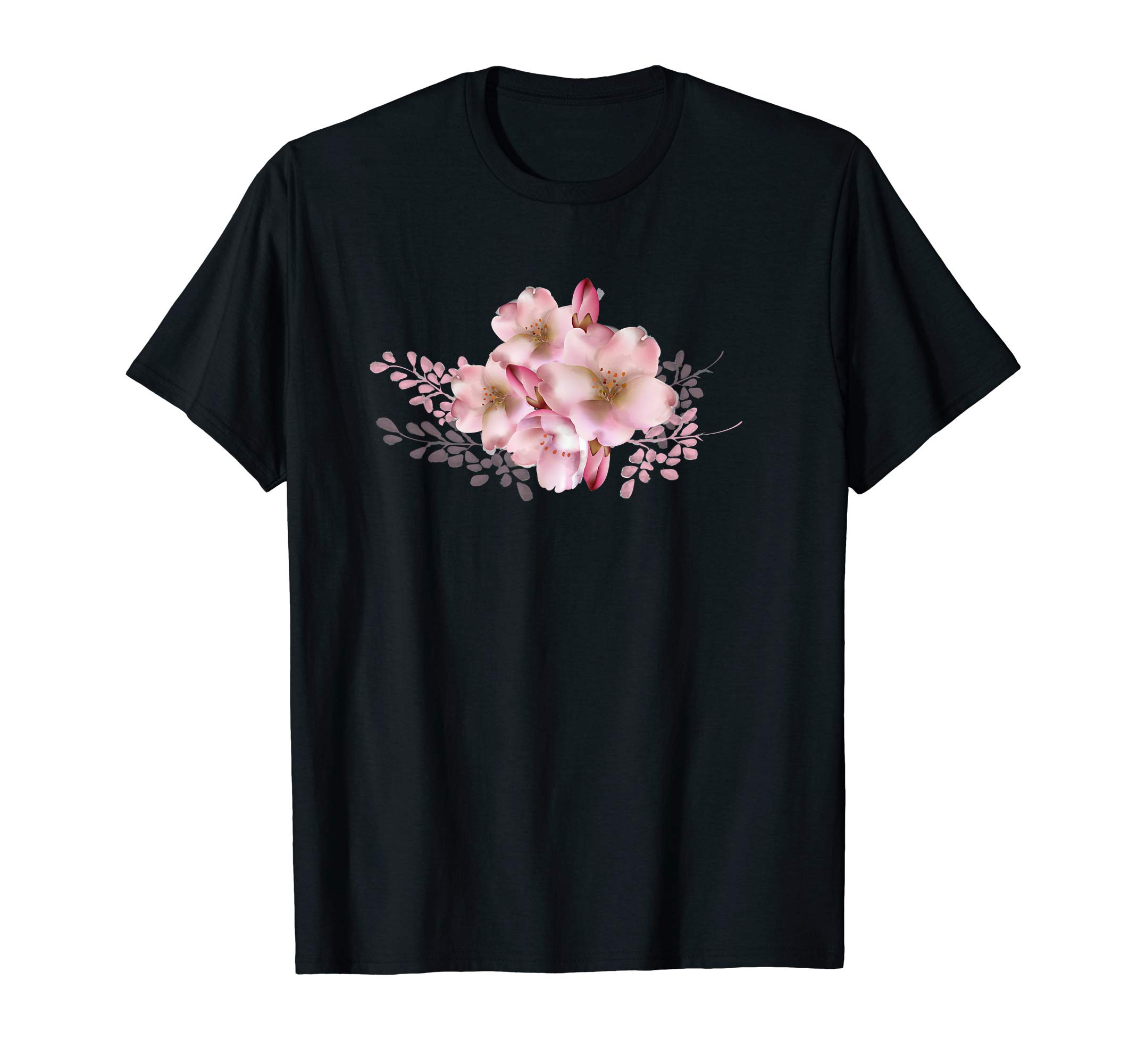 SILKY SUTERA INCSAKURA CHERRY BLOSSOM JAPAN FAVORITE FLOWER IN CLUSTER OF 4 T-Shirt