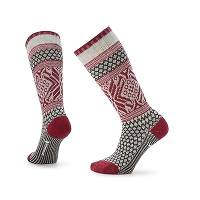 Smartwool Everyday Popcorn Snowflake Pattern Crew Socks Women