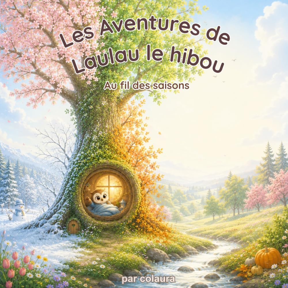 Les aventures de Laulau le hibou : Au fil des saisons: Histoire illustrée pour enfants - Idéale pour le rituel du coucher (Les aventures de Laulau le hibou : histoires du soir)