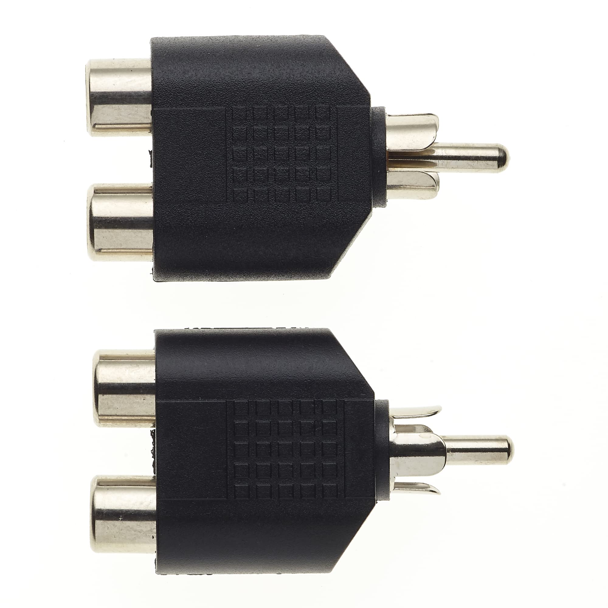 Dolphin Automotive 2 Pack RCA Phono Joiner Audio/Video Adapter One Male - View #3
