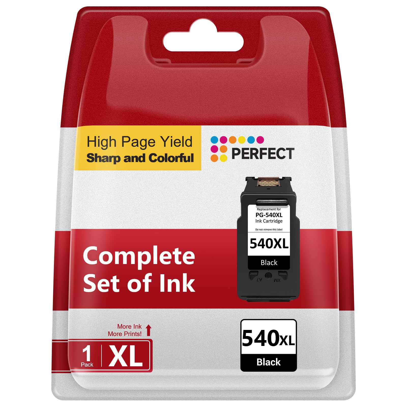 540 XL PG-540XL Negros Cartucho de Tinta Compatible para Canon 540 PG540XL PG 540XL PG