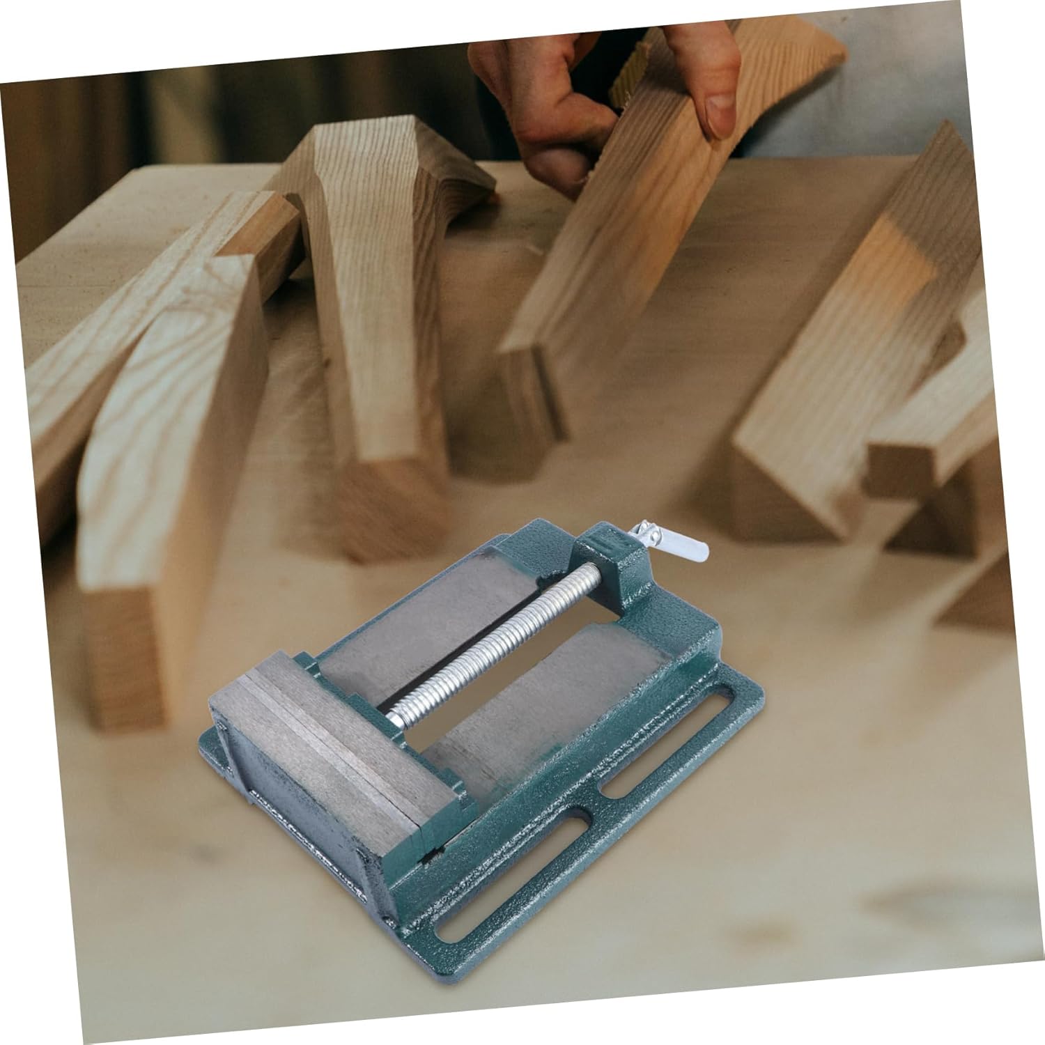 5 Table Vise Drill Vise Bench Vise Table Clamp Wood Working Clamps Drill Press Vise The Cross Woodworking Jigs Flat Nose Pliers American Style Ordinary Small Desk Clamp