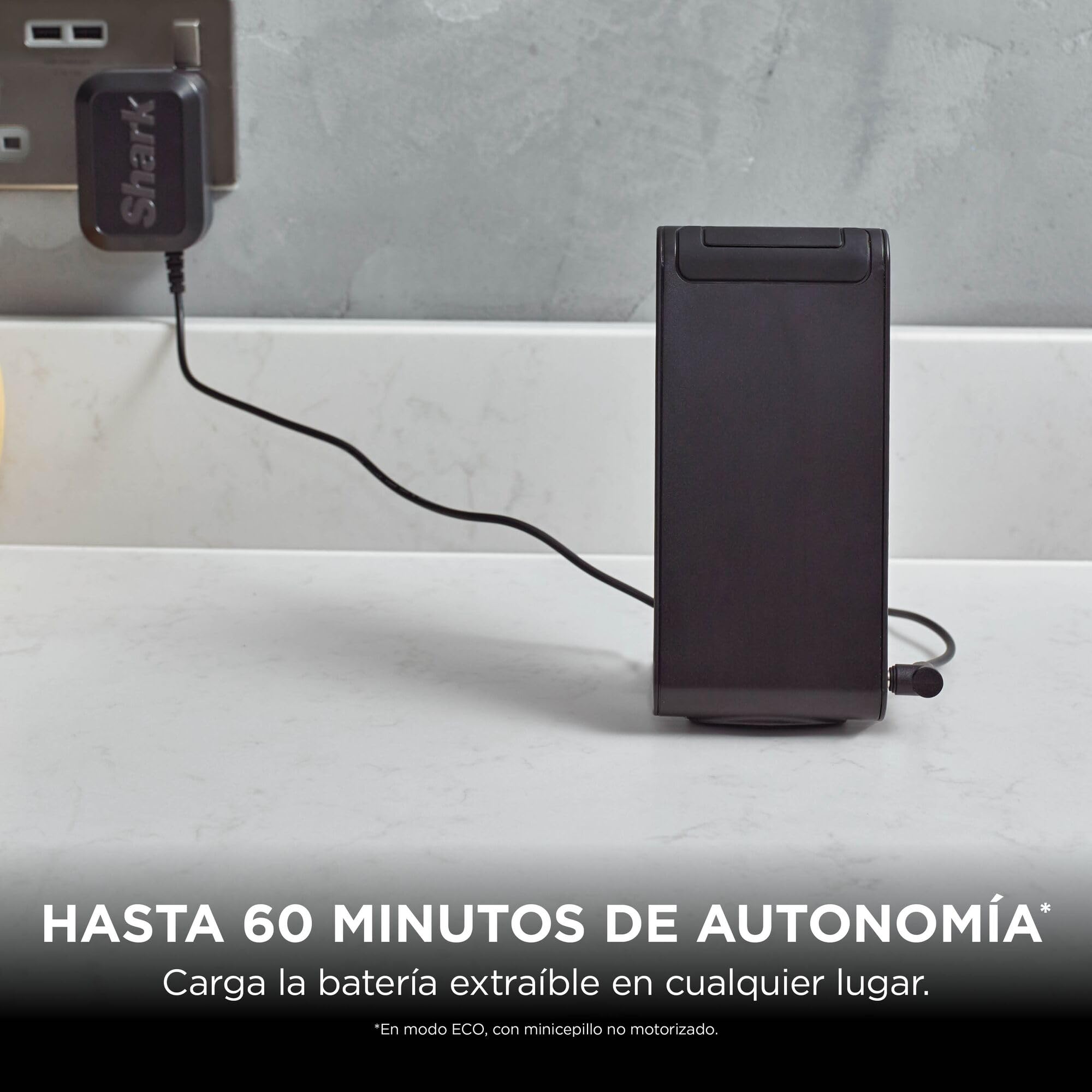 Shark Stratos Aspiradora sin Cable - Hasta 60 Minutos de Autonomía con Clean Sense IQ y Anti Hair Wrap - Incluye Kit de Limpieza para Coche - Cobre, IZ400EUTBK