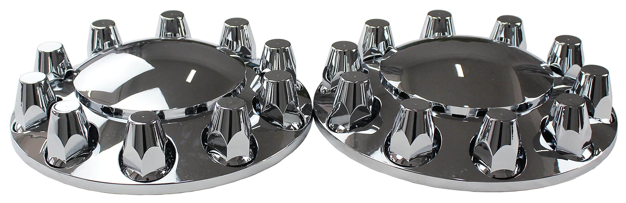 CONFEZIONE DA 2 PEZZI - CAPPUCCI PER VITI 20MM - IN PLASTICA CON FINITURA CROMATA | Leroy Merlin