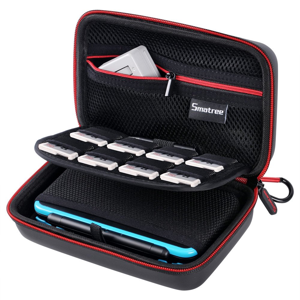 Smatree Étui de Transport pour Nouveau Nintendo 3DS XL/ 2DS XL, Étui de Voyage de Protection Rigide pour Nintendo 3DS/ Nintendo
