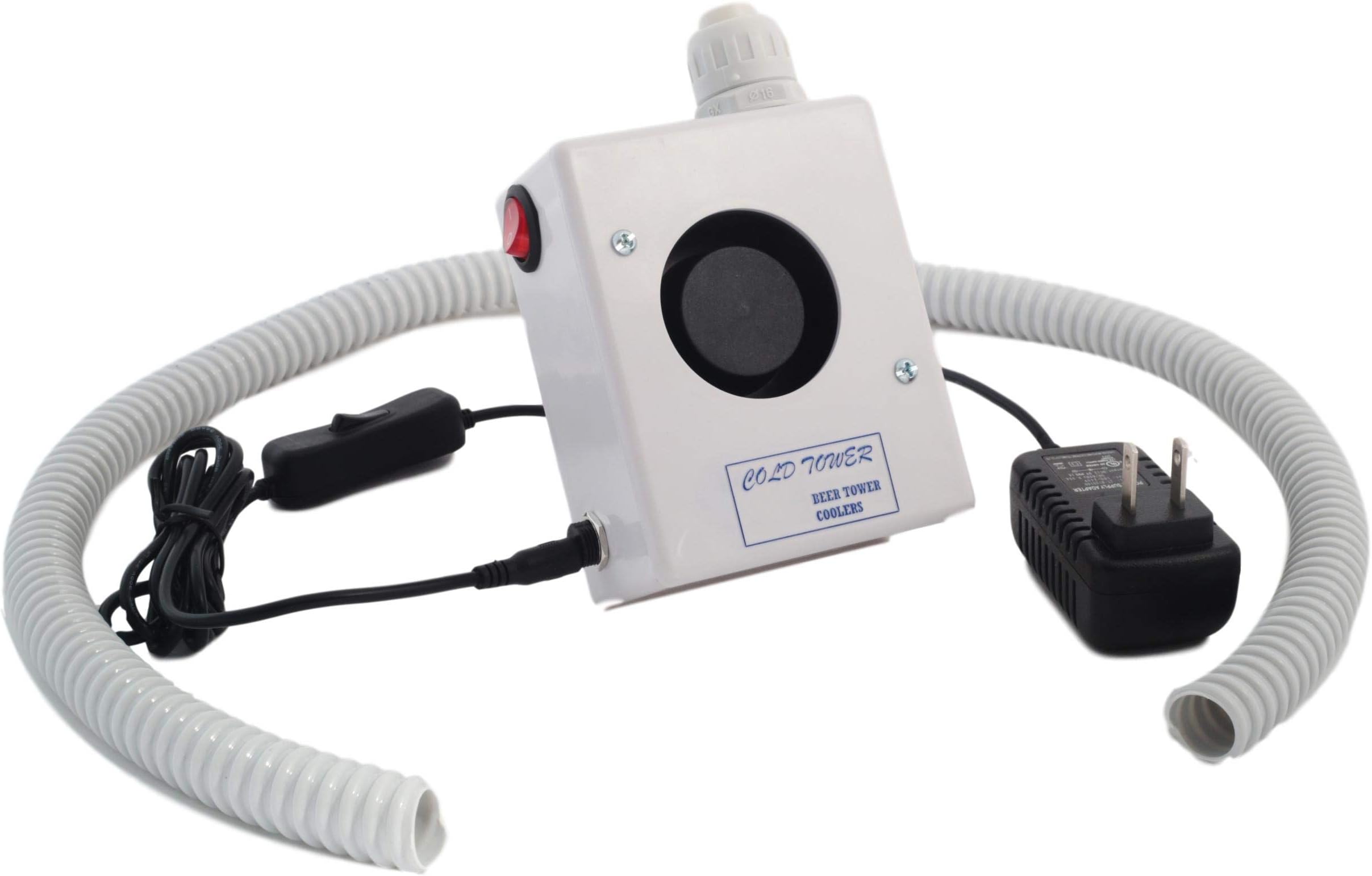 Kegerator Super Tower Cooler with Rocker Switch (Upgraded for MAXIMUM cooling)