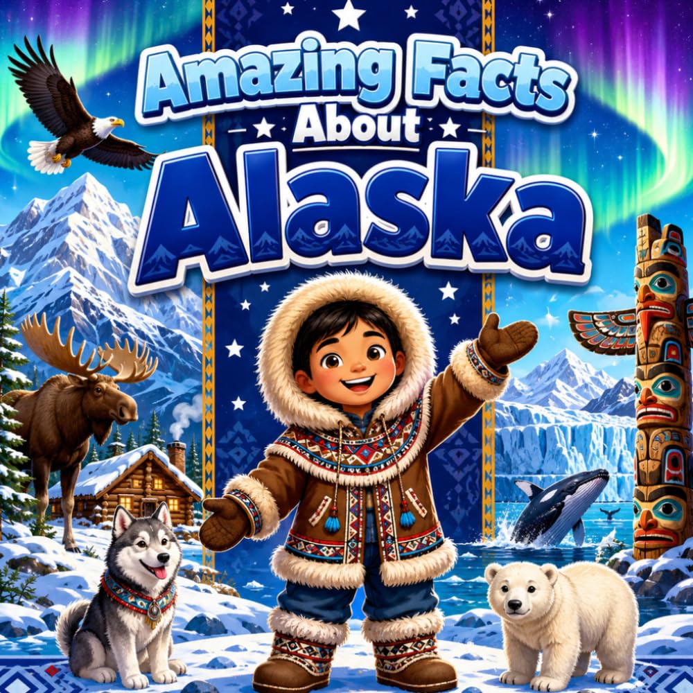 Amazing Facts About Alaska: A Collection of Interesting Facts About Alaska, Everything Young Readers Should Know About Its History, Geography, Wildlife, Traditions, Culture, and More