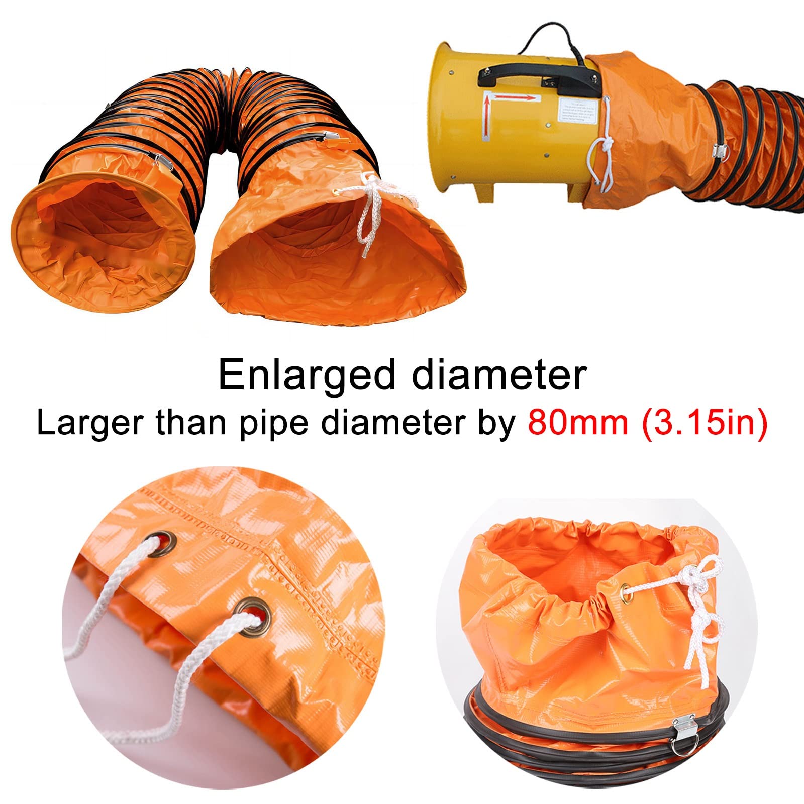 ℳ. Ventilation PVC Duct Hosing Flexible Duct 10