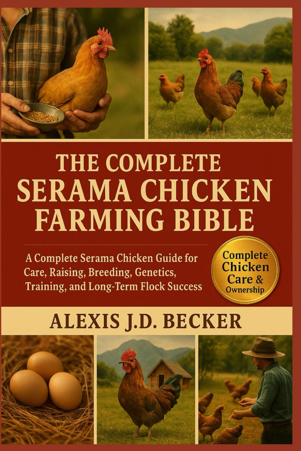 THE COMPLETE SERAMA CHICKEN FARMING BIBLE: A Complete Serama Chicken Guide for Care, Raising, Breeding, Genetics, Training, and Long-Term Flock Success