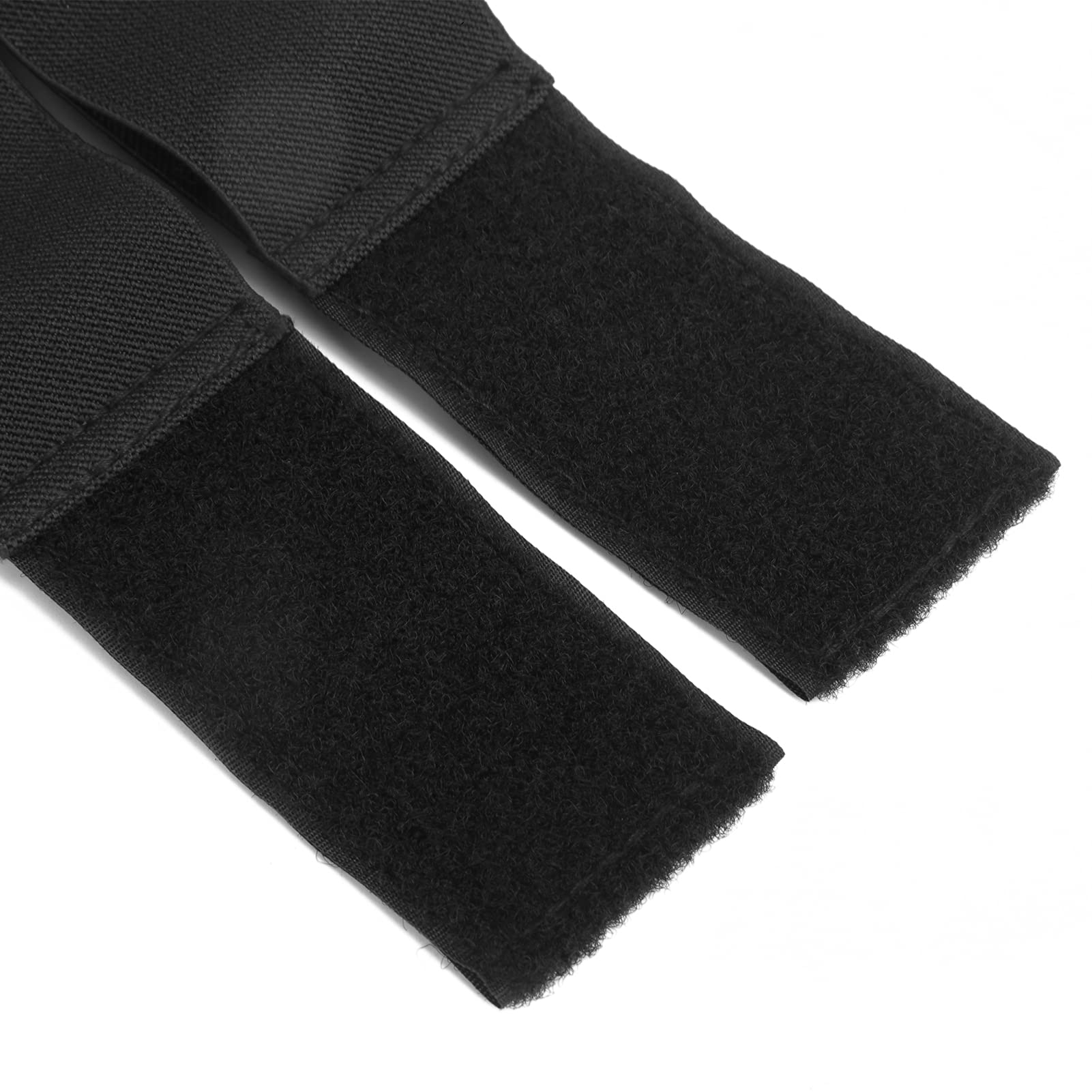 Paratendini per con Guscio Spesso in PU e Neoprene – Protezioni Sicure e Antiscivolo per Le Gambe per Saltare e Cavalcare – Rosso