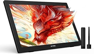Drawing Tablet with Screen - XPPen Artist 24 FHD Full Lamination Graphic Display, 3000:1 Contrast Ratio 132% SRGB Gamut Monitor with Adjustable Stand Graphic Tablet for Digital Drawing and Animation