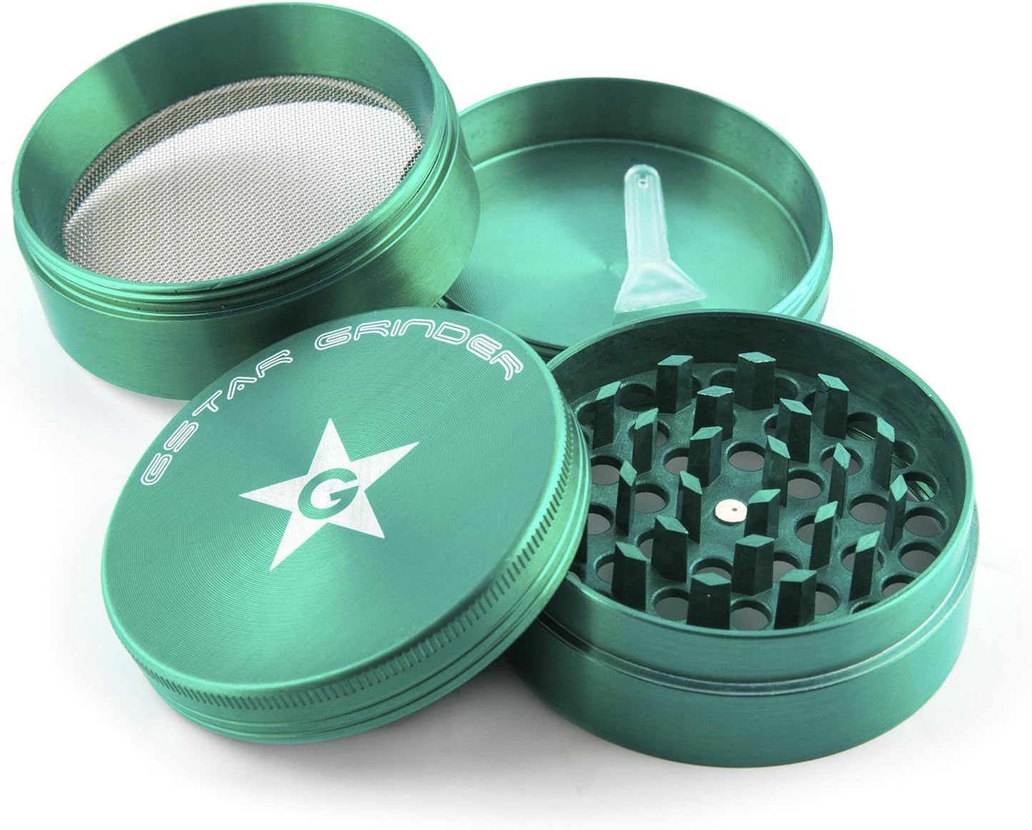 GStar 2.0" 4-Stage Tobacco & Herb Grinder - Green