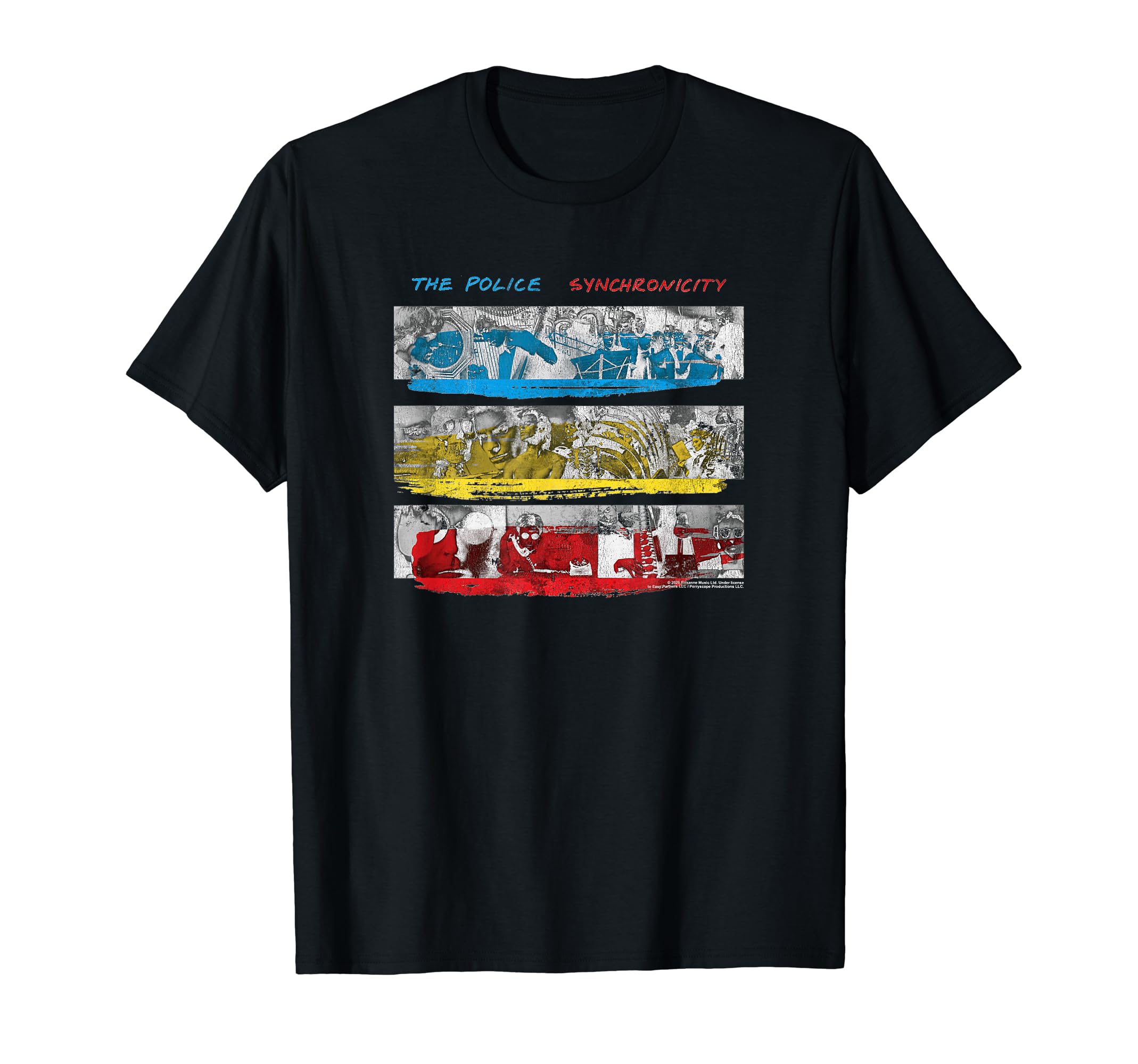THE POLICE SYNCHRONICITY ツアー Tシャツ ポリス THE POLICE SYNCHRONICITY ツアー Tシャツ ポリス