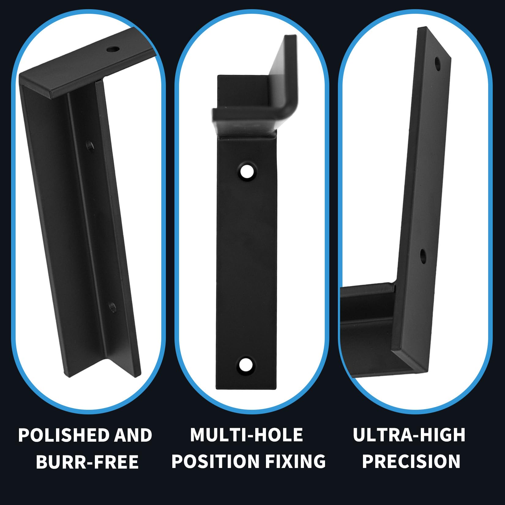 zrfgbxim 2 Pcs Shelf Brackets Heavy Duty - Image 4