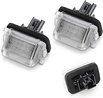 Amazon.com: iJDMTOY OEM-Fit 3W Full LED License Plate Light Kit