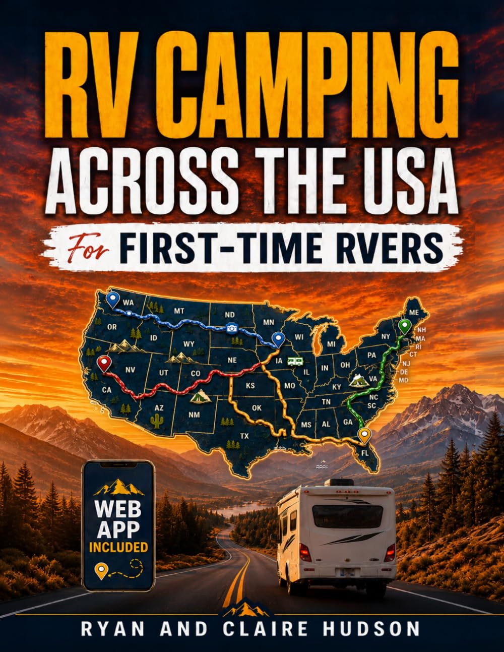 RV Camping Across the USA for First-Time RVers: The State-by-State Guide with Handpicked Campgrounds, Scenic Route Plans and Must-Know Tips for a Smooth Season on the Road