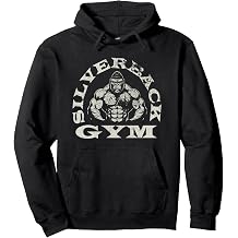 96.4% Silverback Gym apparel, body building, Strongman, worn Pullover Hoodie