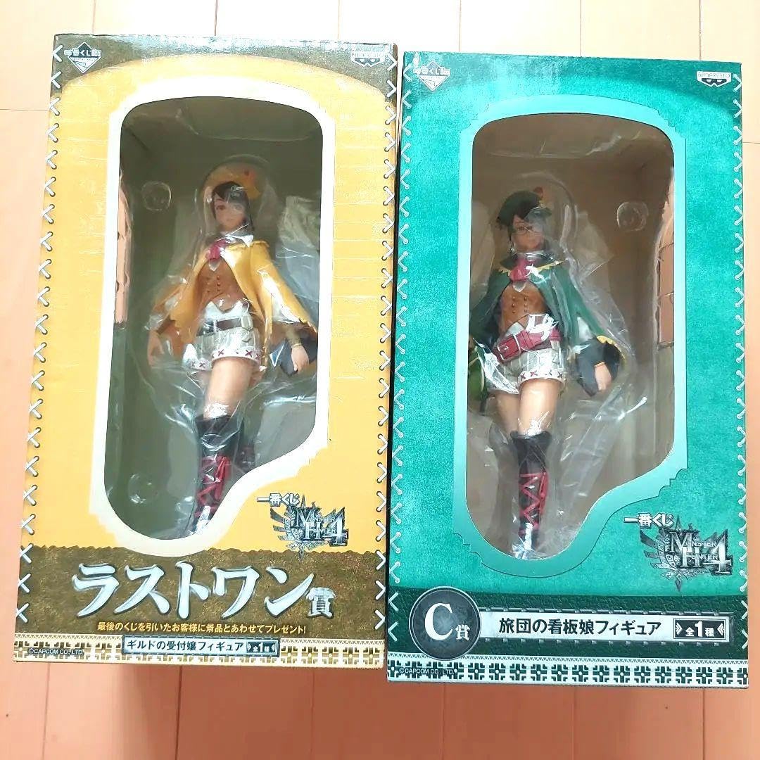 一番くじ モンスターハンター 　C賞 旅団の看板娘 　ラストワン ギルドの受付嬢 Amazon.co.jp: バンプレスト 一番くじ モンスターハンター4 C賞 旅団の