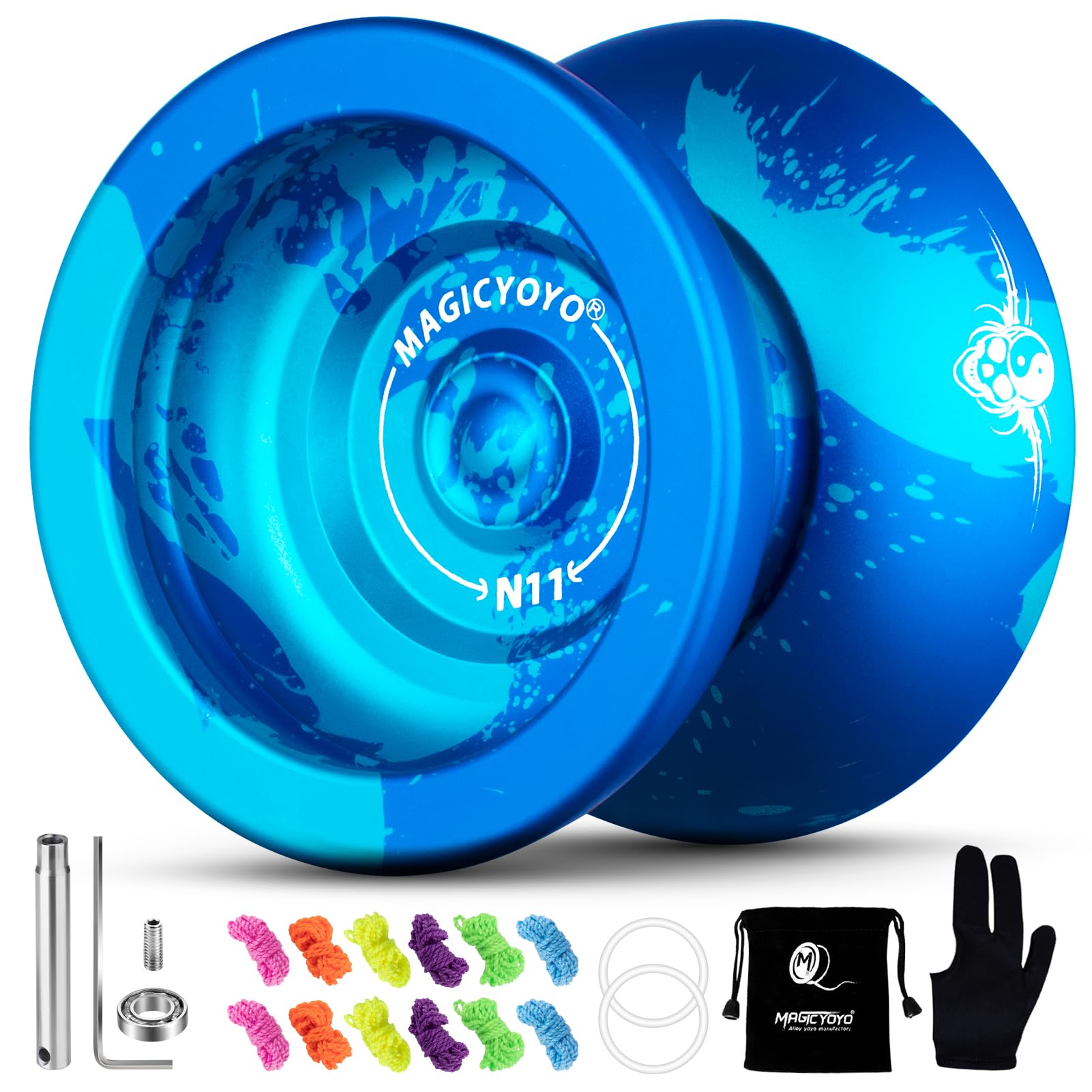 MAGICYOYO N11 Pro Metal Unresponsive Yoyo for Kids 8-12 &amp; Adults