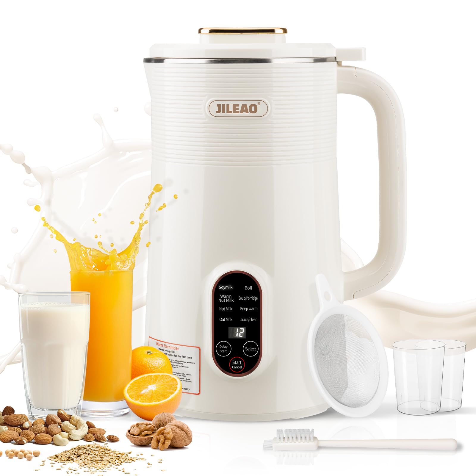 Amazon.com: JILEAO 10 in 1 Almond Milk Maker & Nut Milk Maker