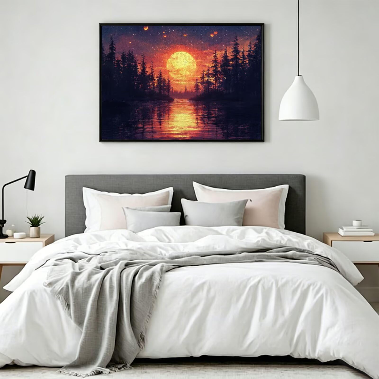 Puzzle 1000 Pièces Adultes Paysage Jeu D'Intelligence, n-358