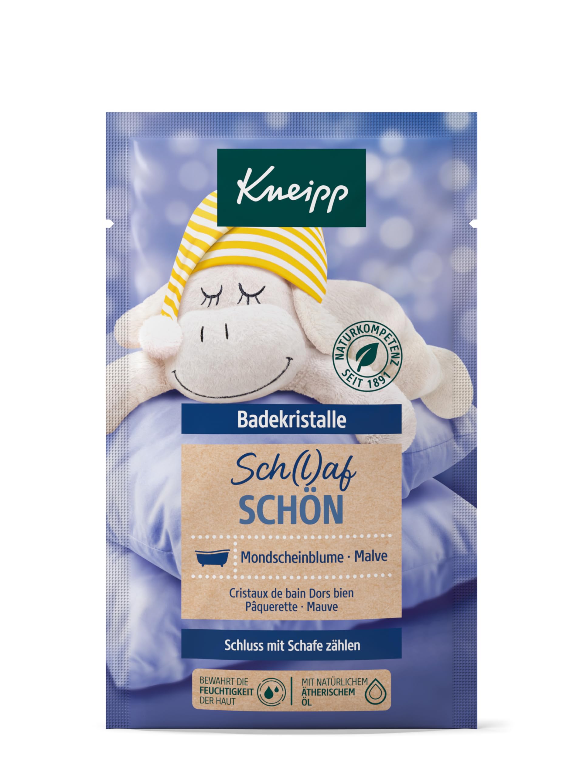 Kneipp Baden Zestaw Kryształków do Kąpieli, 4 x 60 g