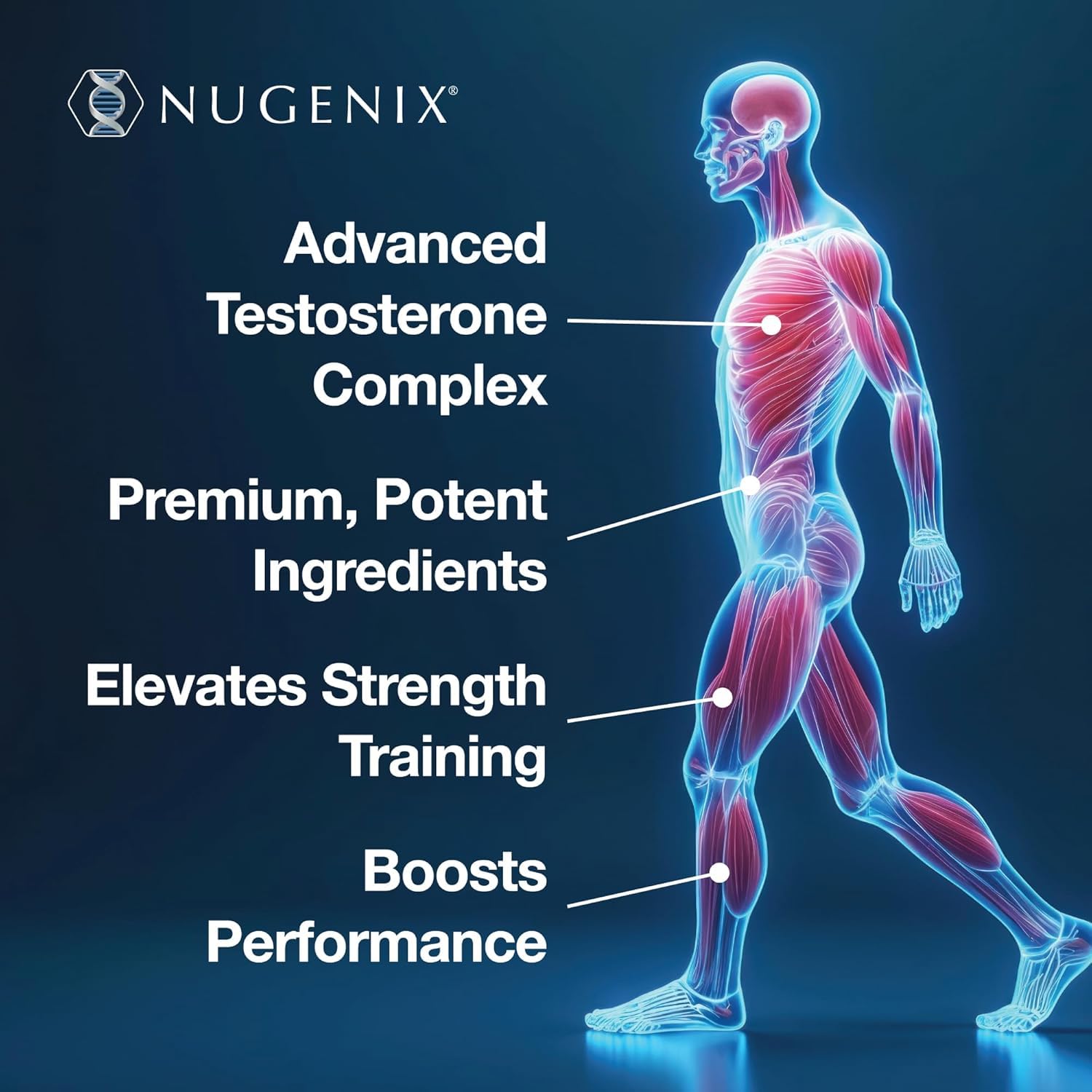 Nugenix Ultimate, Testosterone Booster, 120 tablets — Amazon image 2