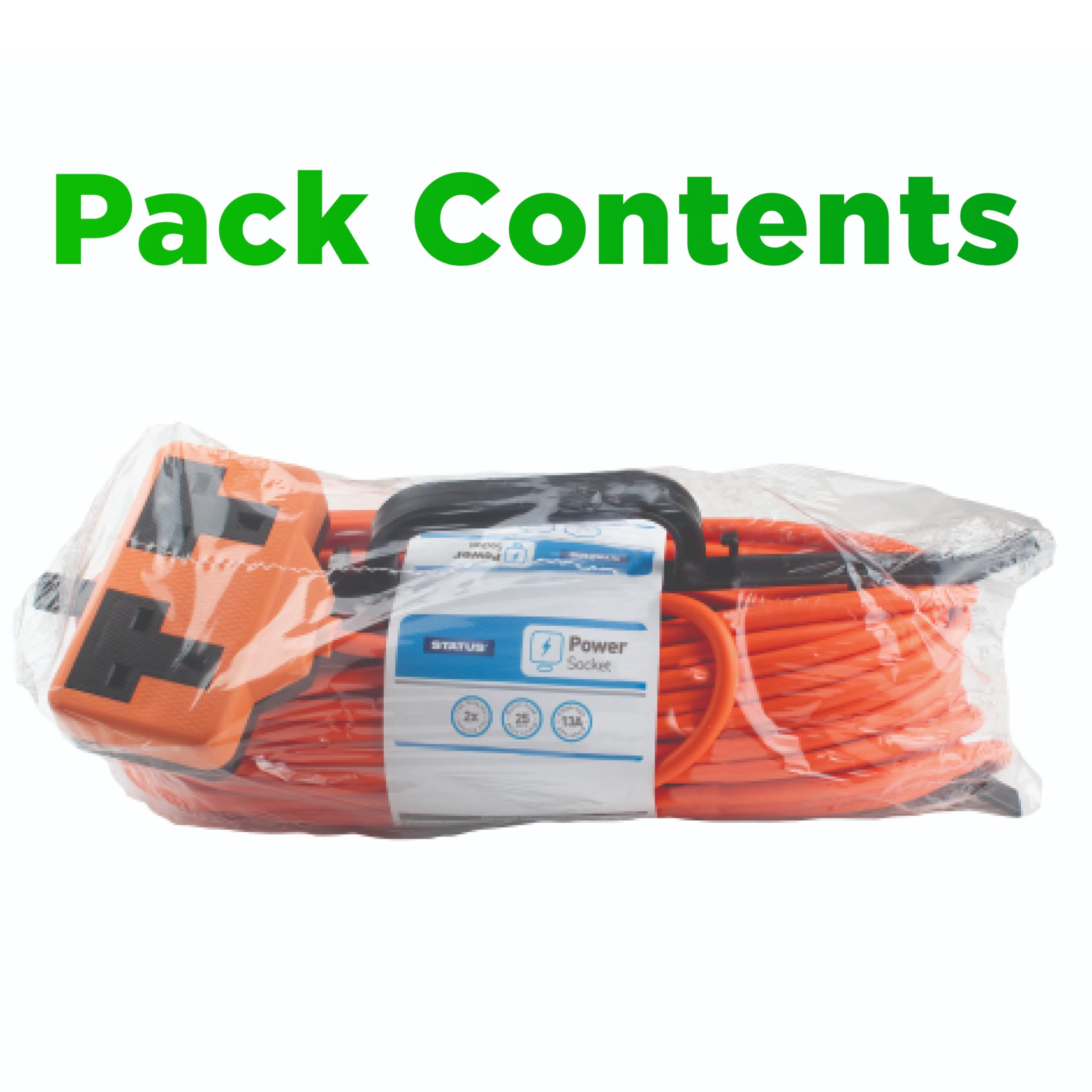 Status S25M2W13AHFREXT2 - Alargador de cables (tamaño: 25 m Length)
