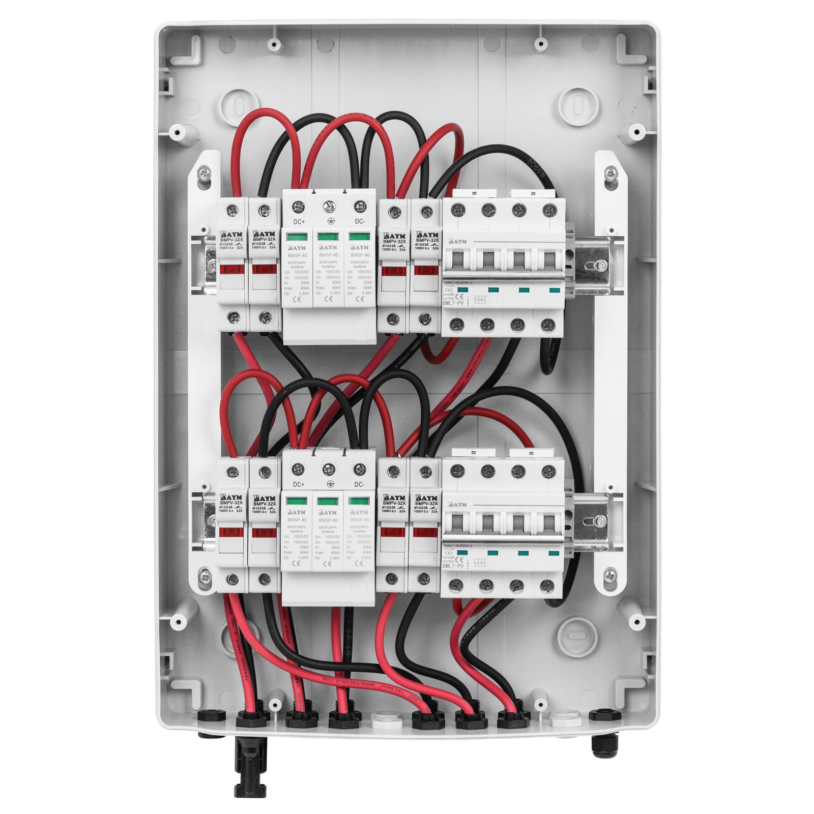 MSW MSW-WPD-PVDC4/2 Dispositivo di protezione da sovratensioni impianti fotovoltaici Tipo 2 1000 V IP65