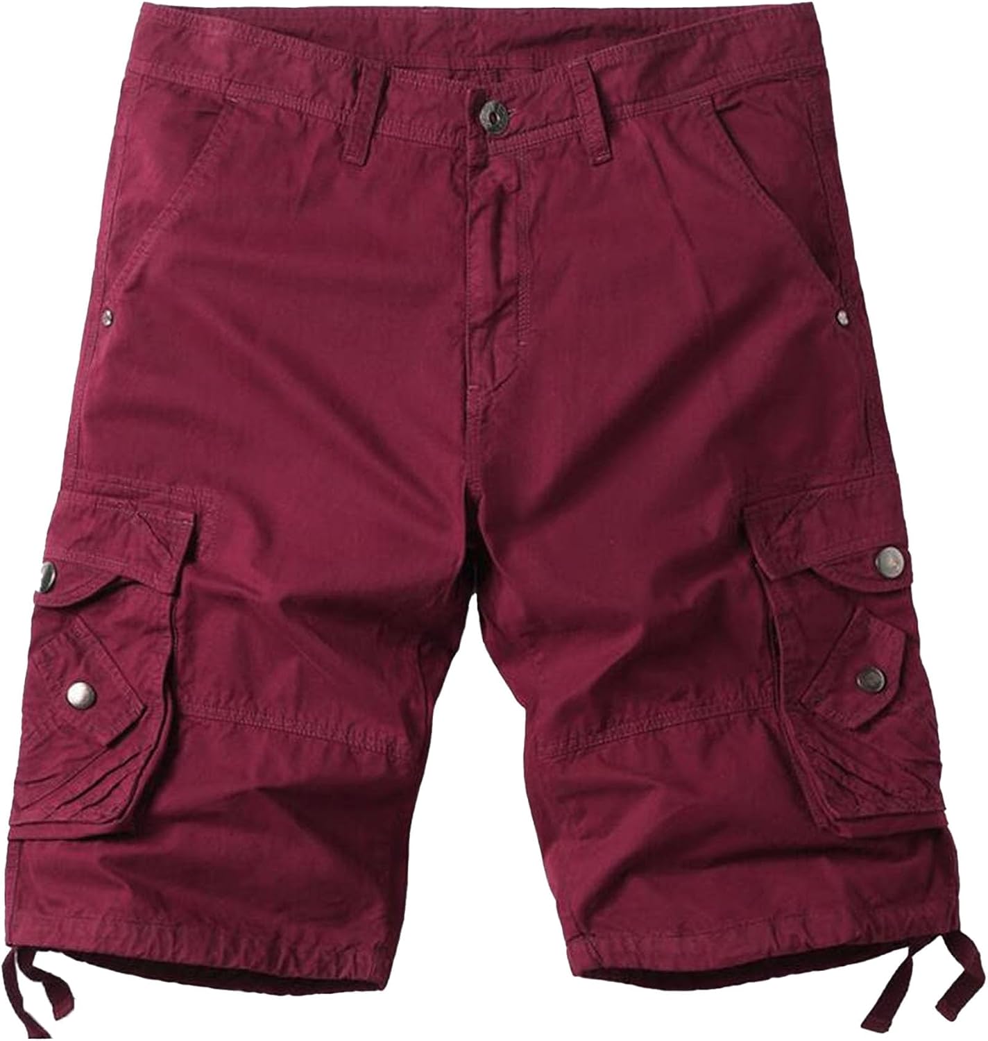Men's Camouflage Classic Cargo Shorts Relaxed Fit Outdoor Multi-Pocket Short Work Casual Military Hiking Shorts