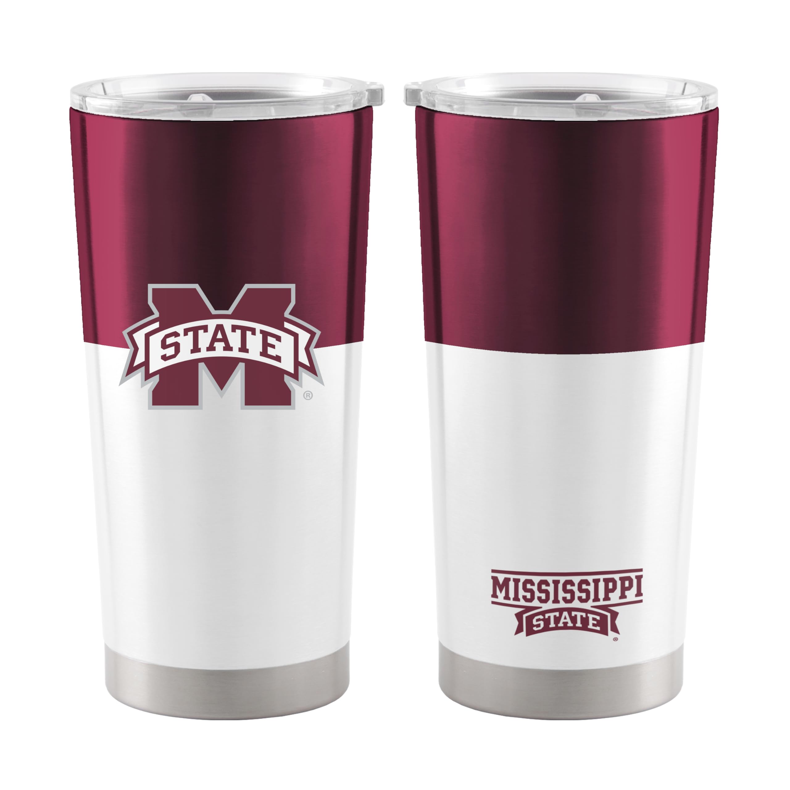 Logo Brands 20 oz Powder Coat Tumbler- Insulated Tumbler with Lid for Water, Iced Tea or Coffee, Smoothie and More