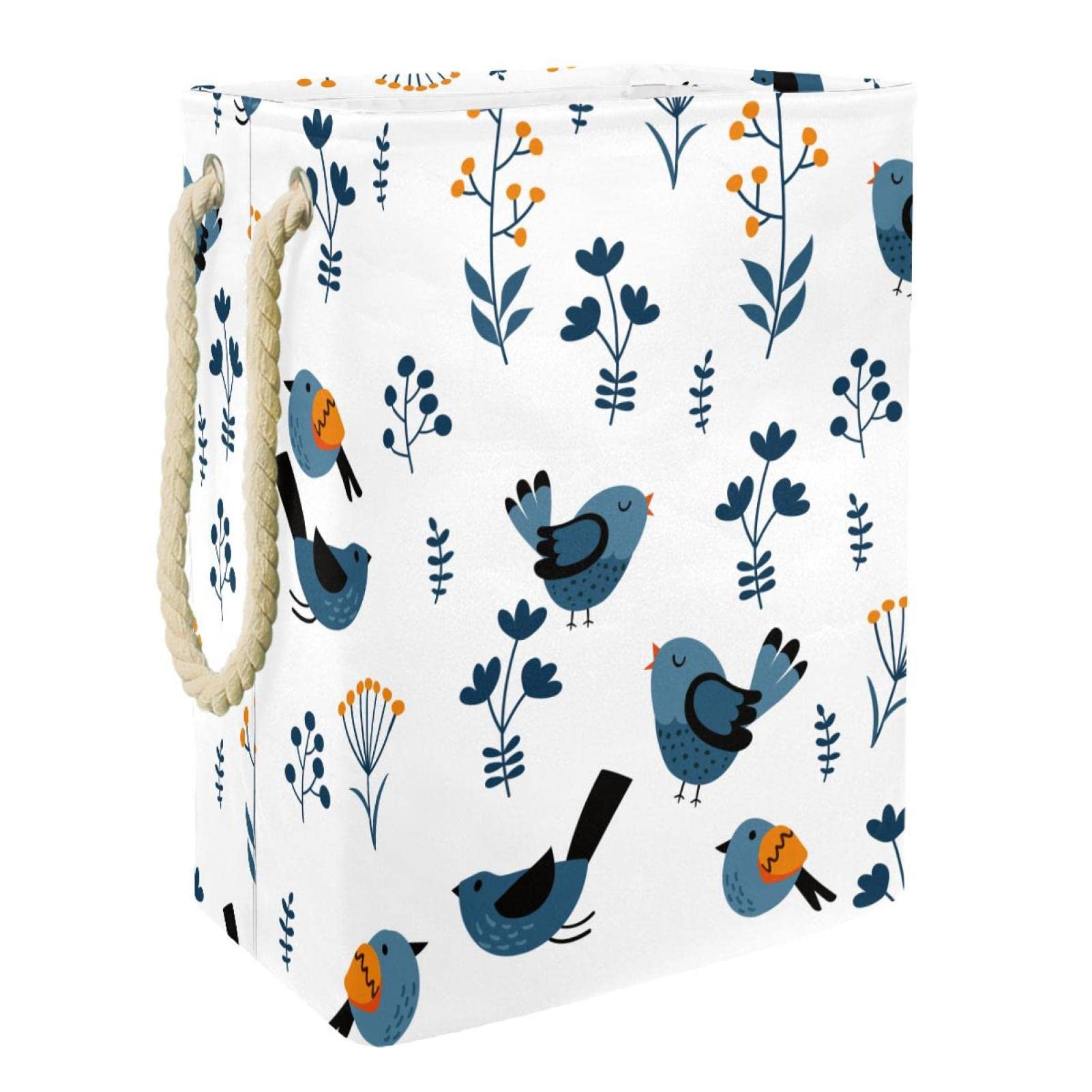 Panier à linge personnalisé oiseau grand modèle pour résoudre le désordre en chambre