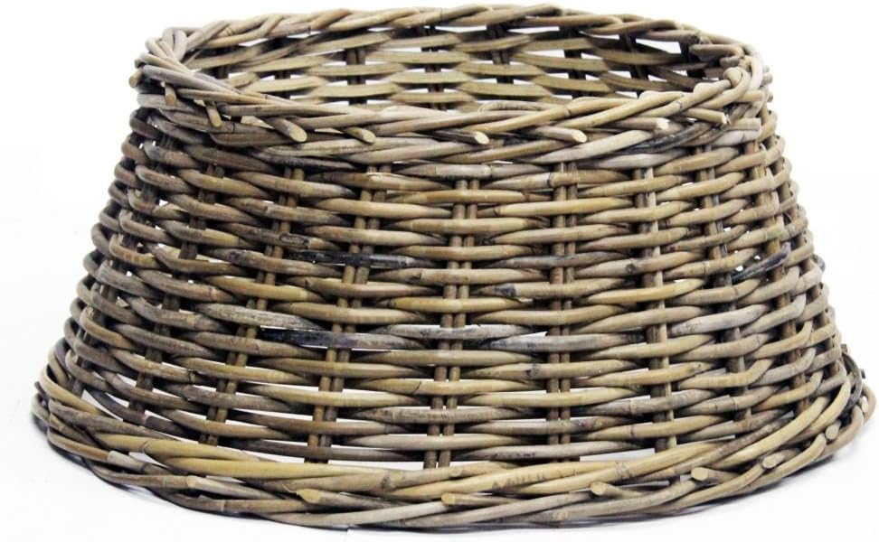 Rattan/Wicker Christmas Tree Skirt Natural