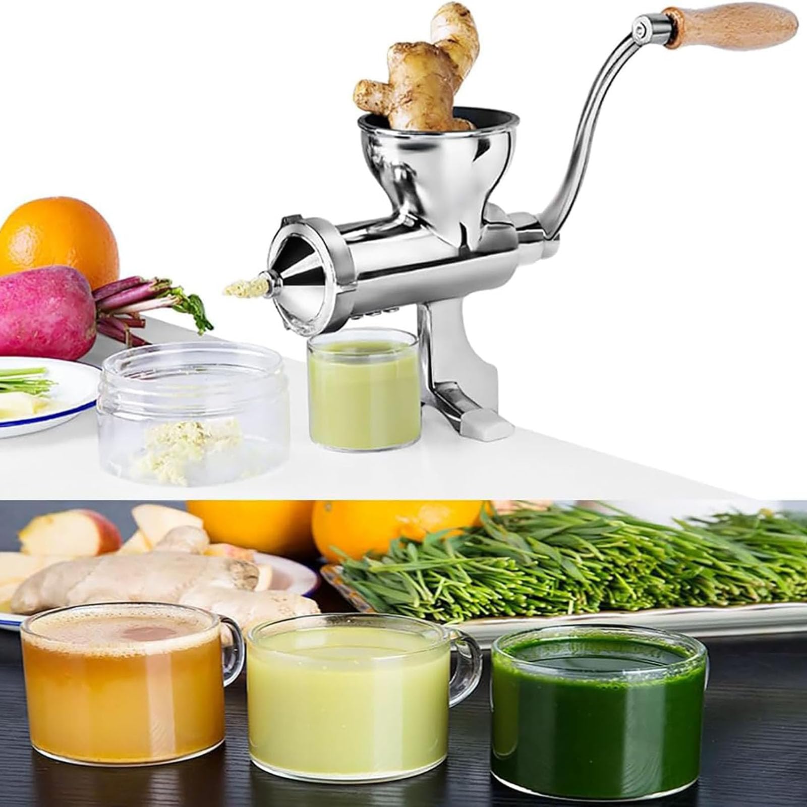 Wheatgrass Juicer - Estrazione efficiente del succo di frutta e verdura