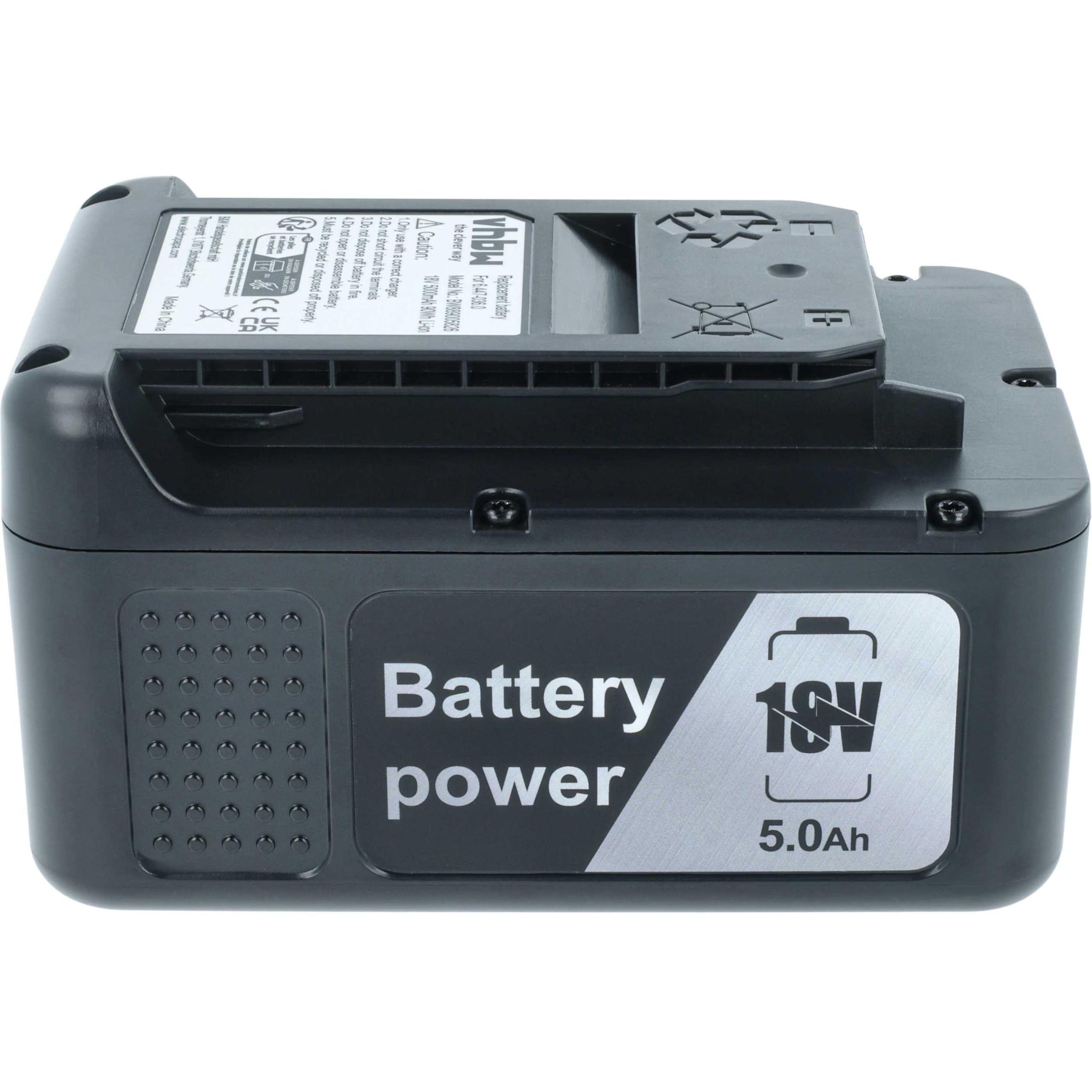 vhbw Akumulator kompatybilny z Kärcher LBL 2, LMD 18-36, KHB 6 Limited Edition, KHB 6 Plus MJ, LMO 18-33 Home Cleaner robot domowy (5 Ah, 18 V, litowo-jonowy)