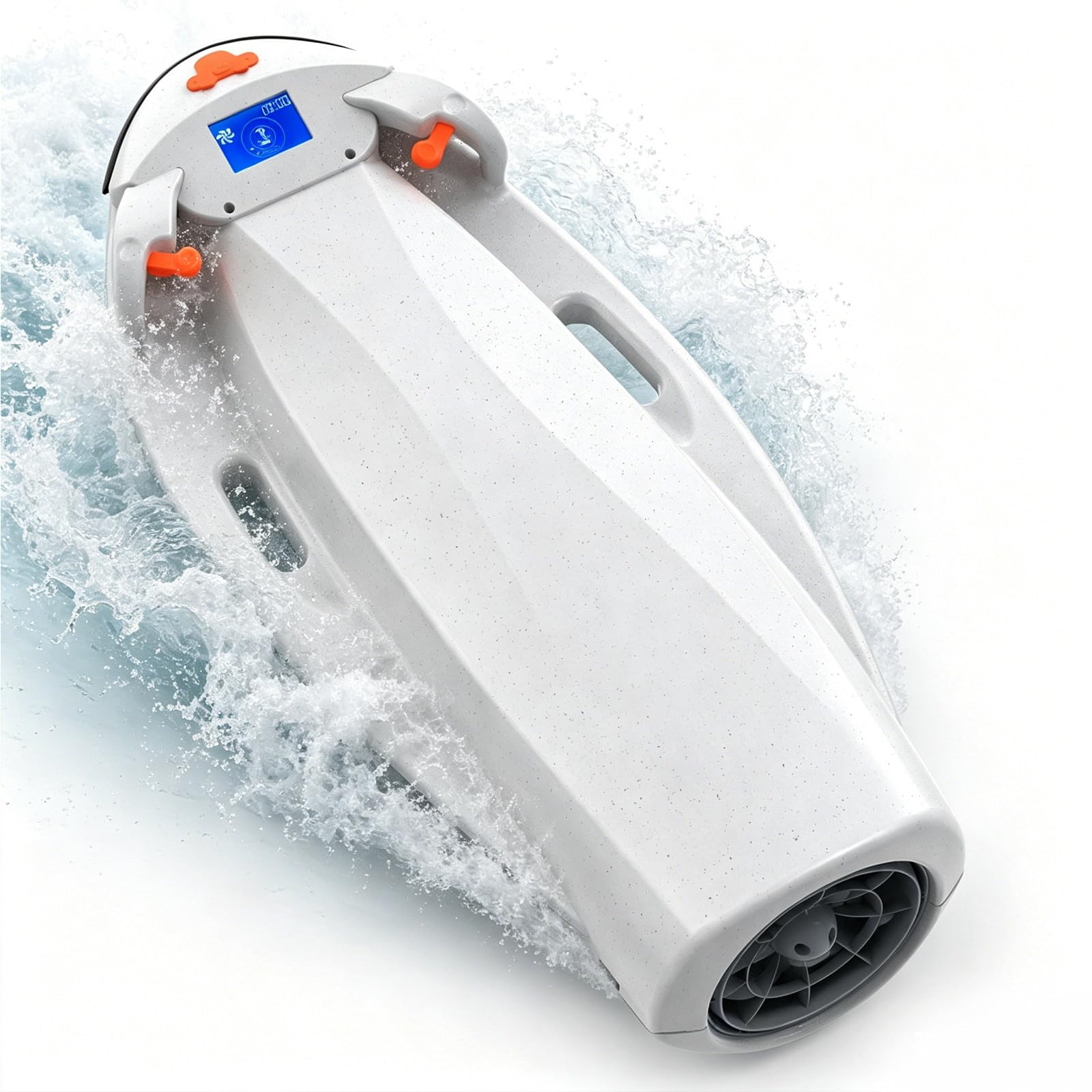 6000 W 2-in-1 Bodyboard für Erwachsene | Schwimmbrett und Unterwasser-Explorer | 5 m Tauchtiefe | 2 Geschwindigkeitsmodi | Tragbares Kickboard für Pool, See, Strand und Urlaub