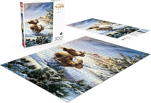 Miniatura 4 de Buffalo Games - Terry Redlin - Hightailing - Rompecabezas de 500 piezas para adultos desafiante rompecabezas perfecto para noches de juego - Tamaño