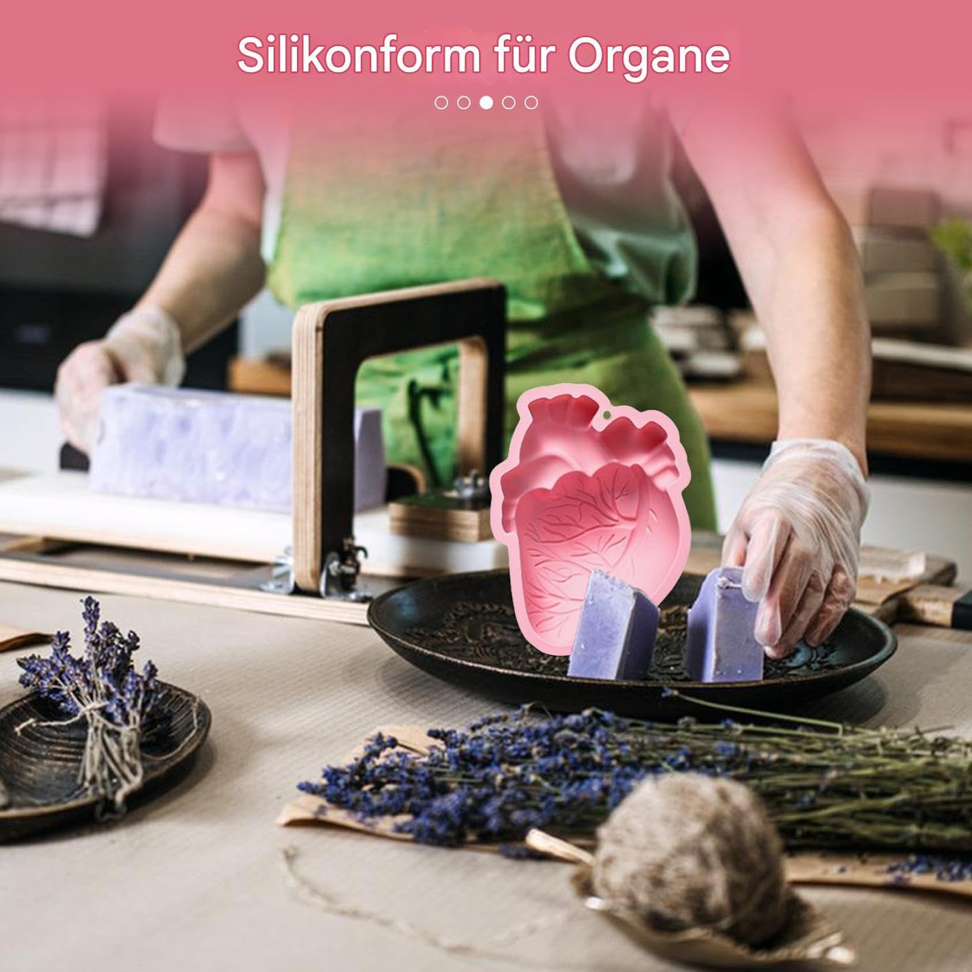 Halloween Silikon Gießformen Einfaches Entformen Organform Vielseitige