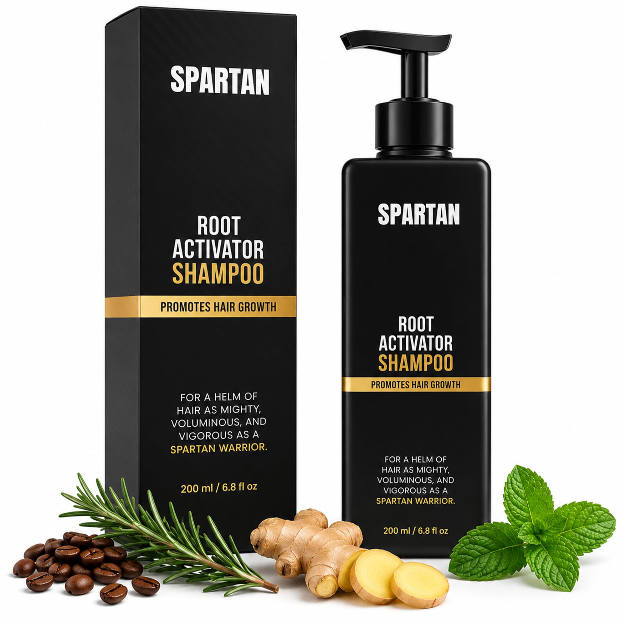 Amazon | SPARTAN ルートアクティベーターシャンプー 男性用 - 抜け毛