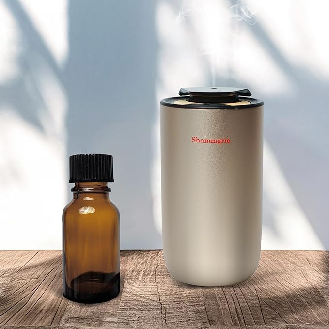 Difusor de Aromas para Auto Shammgria, 3 Niveles de Neblina, Luz LED, USB miniatura 2