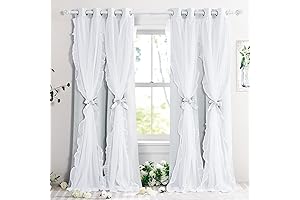 PONY DANCE Shabby Chic Coquette Curtains