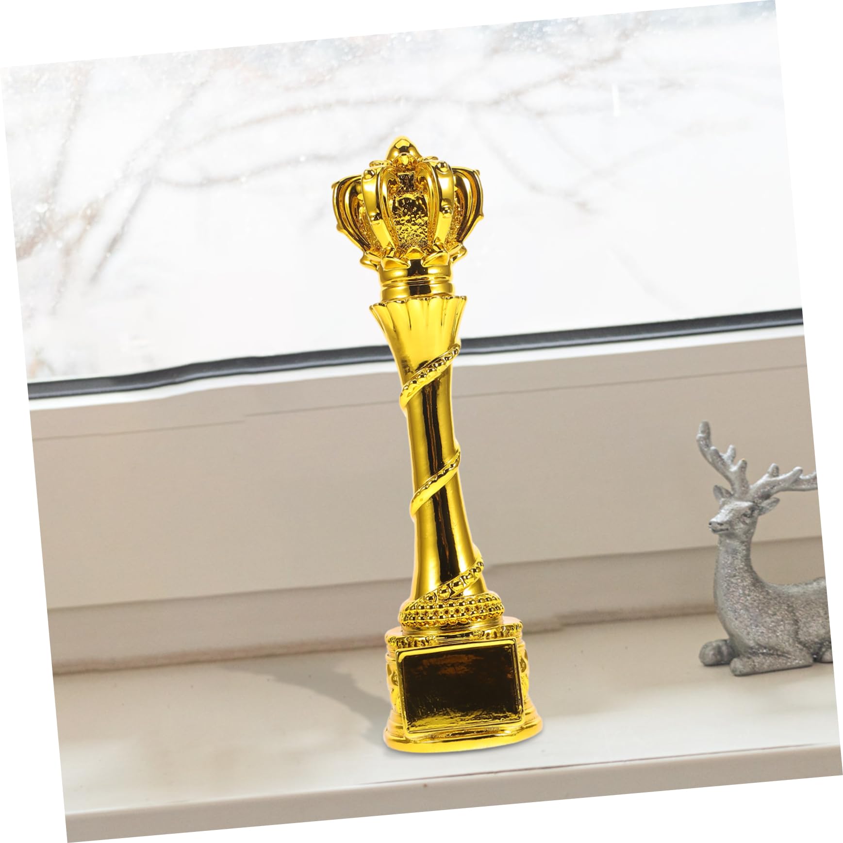 Happyyami Unique Trophy Award for Employee Dance Sports Large Resin Trophy Custom Engraved
