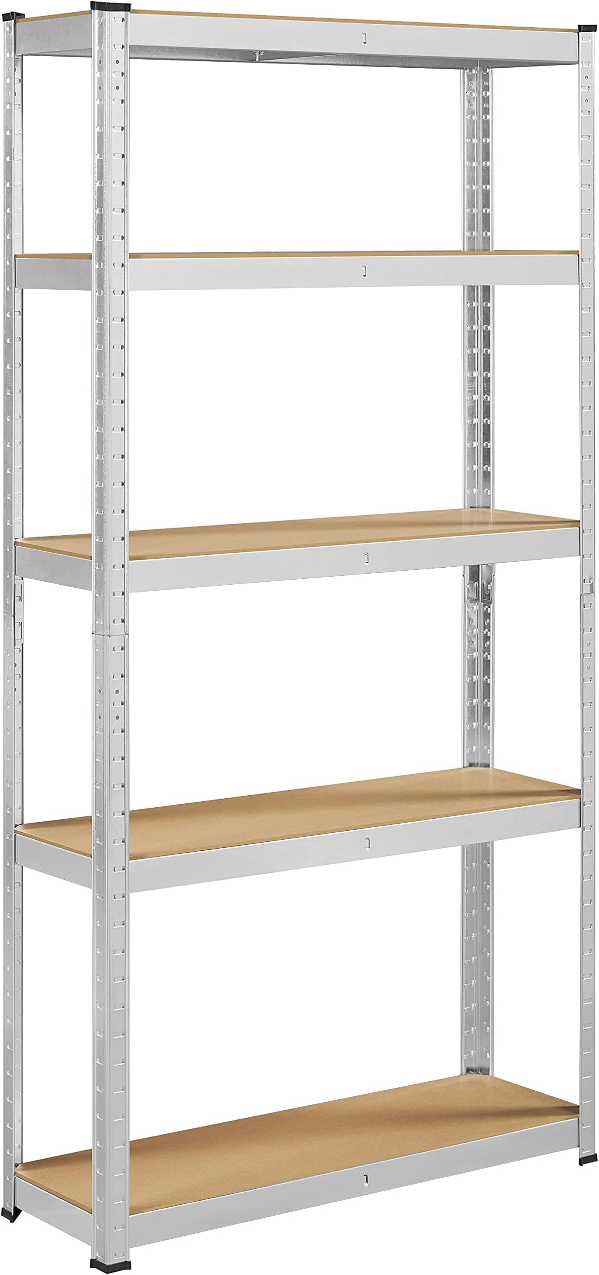 Rufokisa Scaffalatura per garage a 3 ripiani, resistente, in metallo, 91,4 cm, capacità di carico 680,4 kg, scaffali per garage, 101,4 cm di larghezza x 45,7 cm di profondità x 91 cm