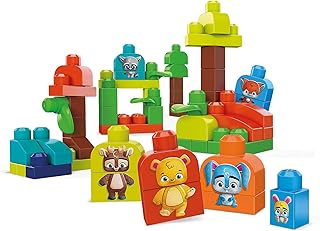 Mega Bloks First Builders Amici del Bosco Bio, Con