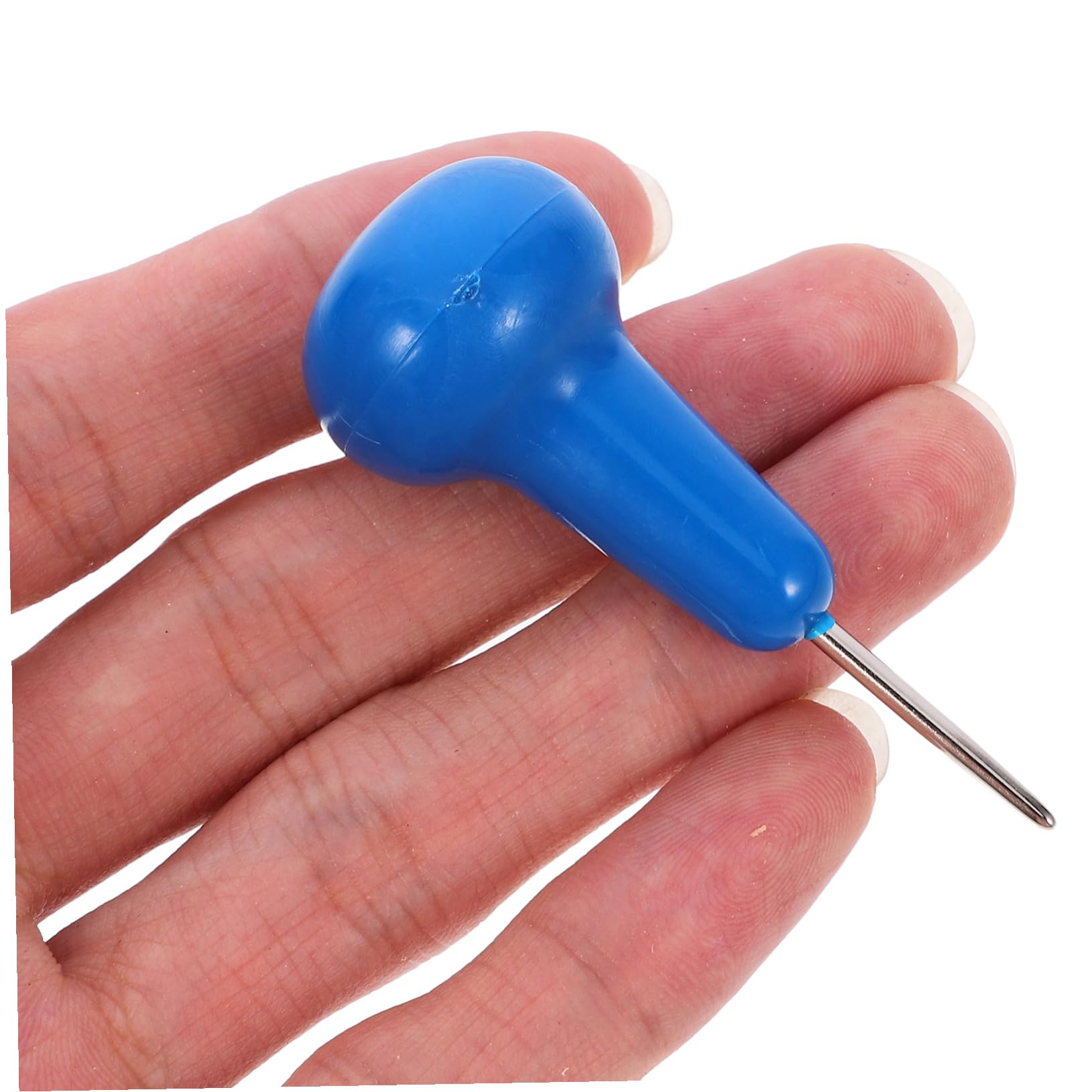 PACKOVE Tavoletta Braille Punteruolo in Plastica Blu, Resistente e Portatile per Non Vedenti, Kit di Scrittura Braille 27 Righe e 30 Caselle per Esercizi di Scrittura