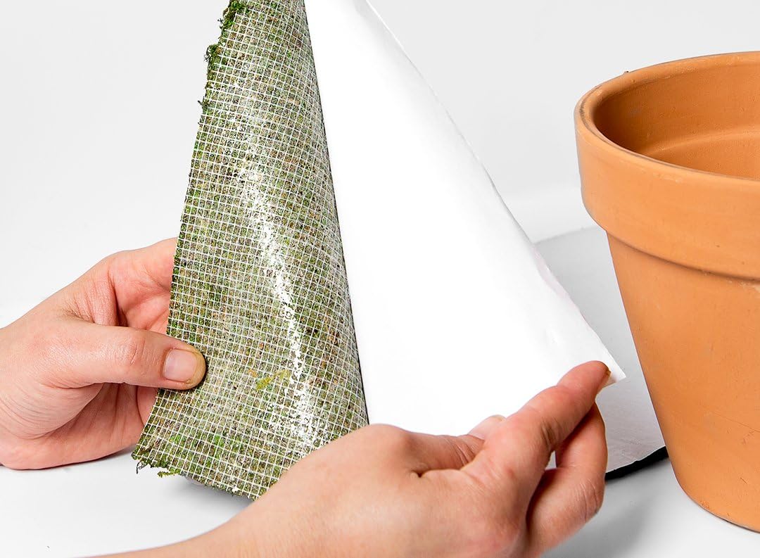 SuperMoss (22401) Instantgreen Moss Mat, Peel N Stick, 18 x 48in, Fresh green